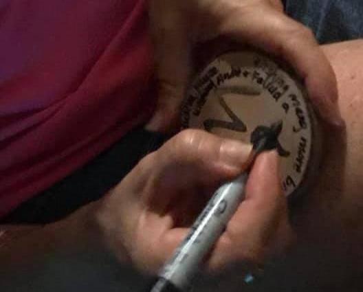 <img src="person-writing-making-wish_jpg”  alt="person writing and making their wish on a chip - wish wood - For making memories and experiences"/>